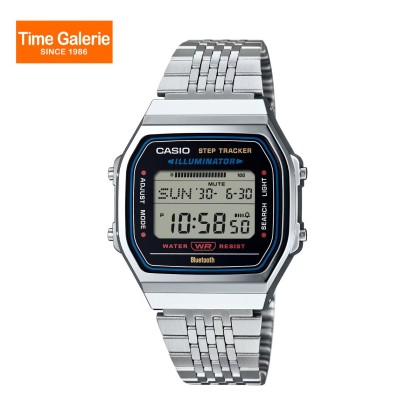 Casio Vintage ABL-100WE-1A Stainless Steel Band Digital Men Watch Casio Vintage ABL-100WE-1A Stainless Steel Band Digital Men Watch